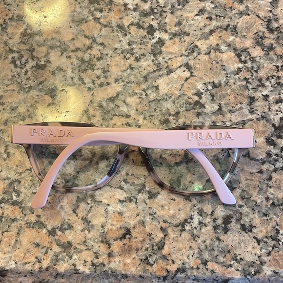 Prada cat eye eyeglass frames - Picture 2 of 2